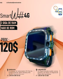 SMARTWATCH LOKMAT 4G en bracelet silicone